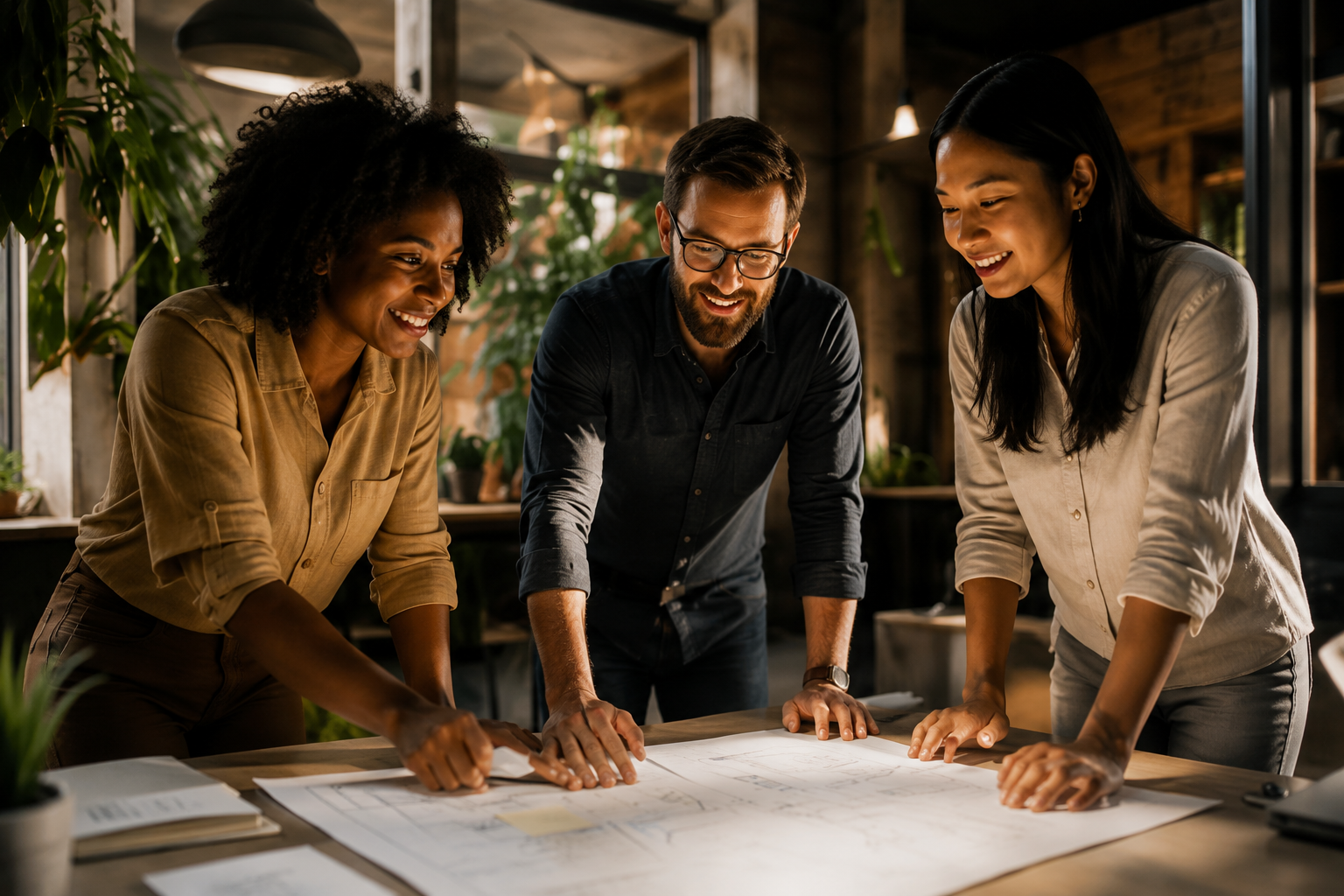 People connected through mission work